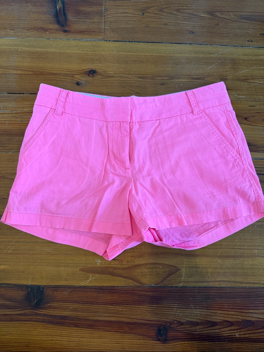 J. Crew Bright Pink 6 Bermuda Shorts